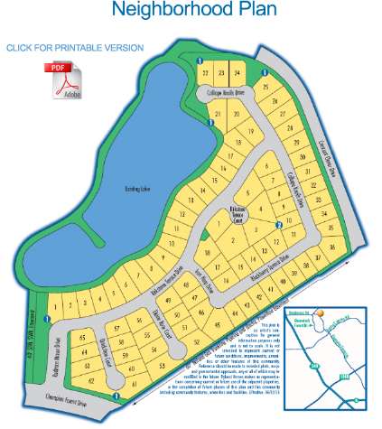 Map of Gleannloch Farms